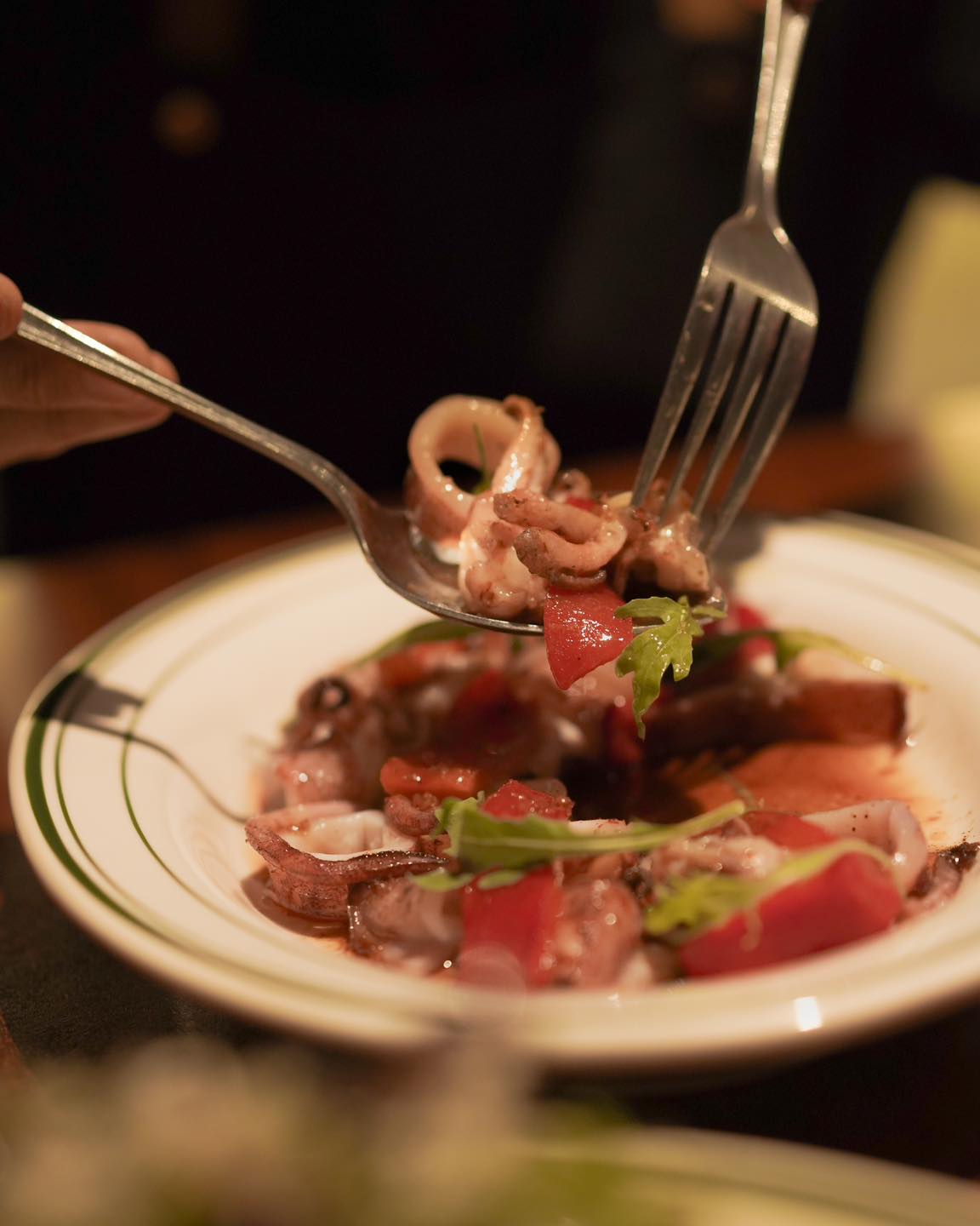 Wild caught squid